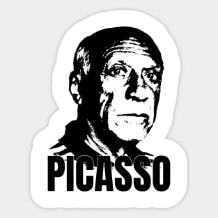 Pablo Picasso Portrait Sticker